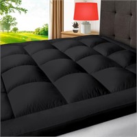 WARMKISS KING Thick Cooling King Mattress Topper