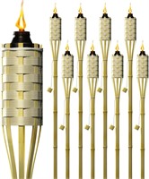 8 Pack-Matney Bamboo Torches.