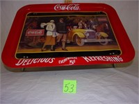 coke stand up tray