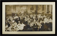 1914 Vintage Photograph of a Wedding Reception