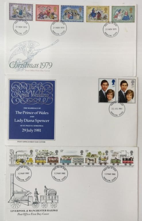3 First Day Cover Stamps incl. Liverpool