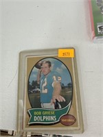 Vintage Bob Griese and Bart Starr cards