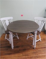 Kitchen Table & Pair Of Chairs
