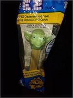 New PEZ Yoda Dispenser w/Candy