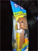 New PEZ Chewbacca Dispenser w/Candy