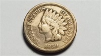 1859 Indian Head Cent Penny High Grade