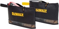 DEWALT DG5102 2 Multi-Purpose Zippered Bags  Black