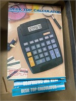 New Desk Calculators.