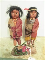 Native American Family Dolls