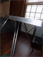 50s style drop leaf table