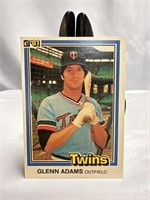 1981 DONRUSS GLENN ADAMS 566