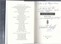 The Radio Red Killer Richard A. Lupoff signed book