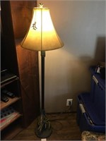 Deer Antler Flor Lamp