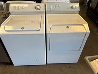 Maytag White Washer & Gas Dryer