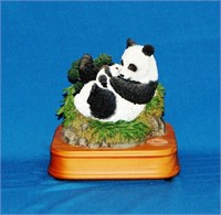 San Francisco Music Box Panda & Cub Figurine