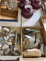 2 boxes of rocks