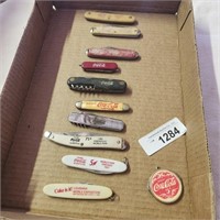 Vintage Coca Cola Knives & more - some Marked