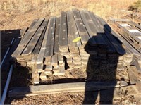 Large Amount Of Cedar Fencing Boards