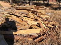 Pile Of Lumber Scraps, Boards & Kindling