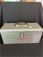 CRAFTSMAN TOOL BOX W/ASST. WRENCHES