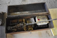 Heavy steel tool box with industrial honing