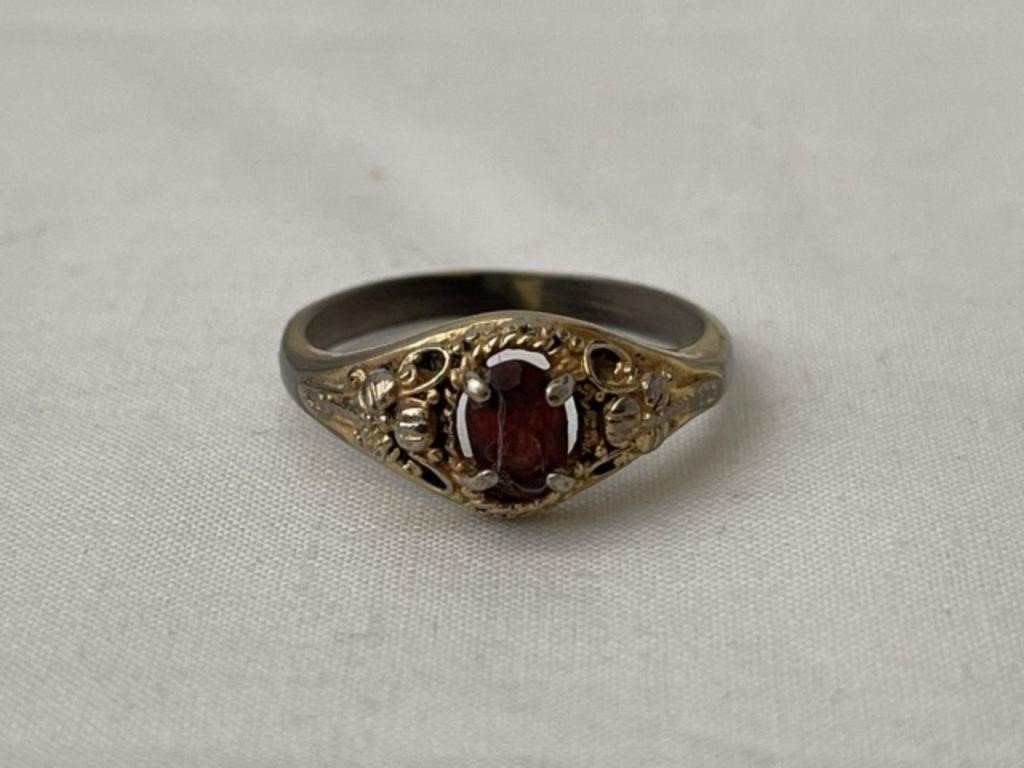 Estate Antique Garnet Ring