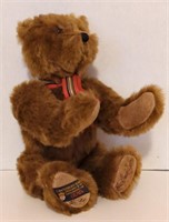 1992 Canterbury Bear Gund Mohair Pringle Brown