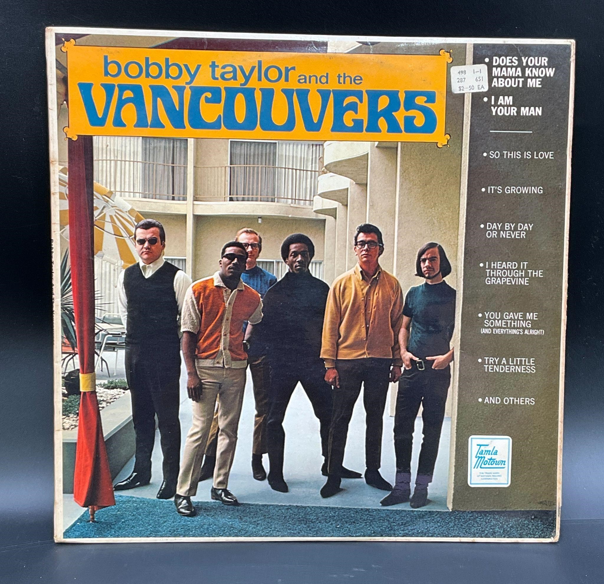 1968 Bobby & The Vancouvers UK R&B Soul LP