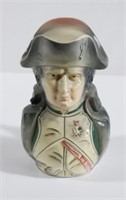 Vintage Napoleon Bust Ceramic Bank