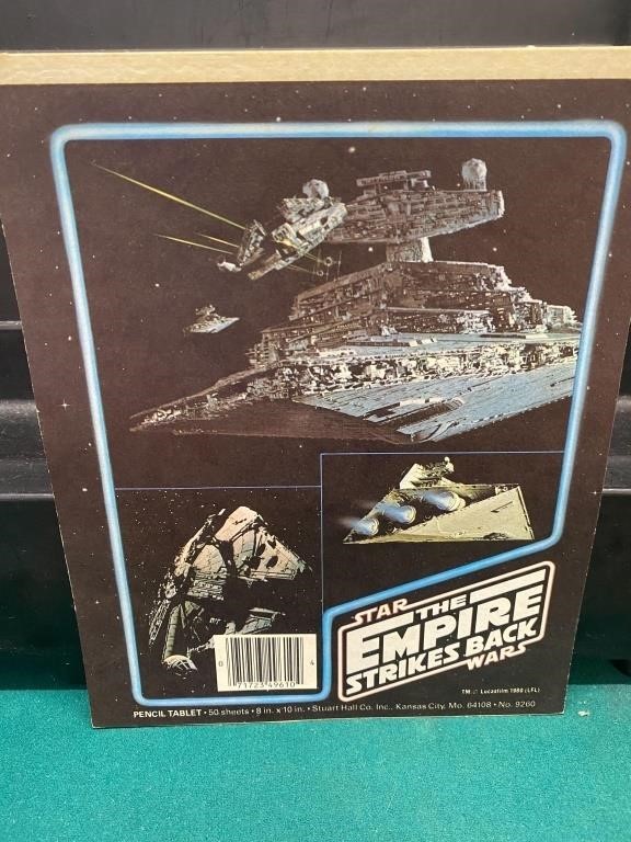 Star Wars ESB Unused School Notebook! New Old Stoc