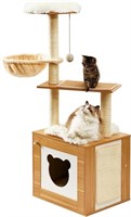 Made4Pets Cat Tree, Modern Tall Cat Tower for Inds