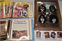Vtg KISS Collectibles w/ Mirror, Cards, Necklace