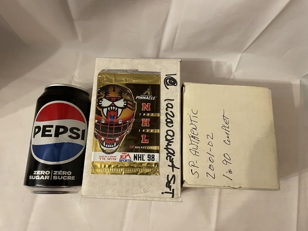 Pinnacle 1997-98 Sp Authentic complet, 1997-1998