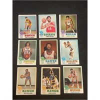 (95) Different 1973 Topps Basketball Cards