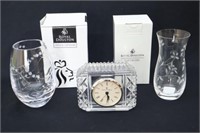 NEW Boxed Royal Doulton Vases & Clock