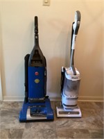 Shark sweeper and Hoover wind tunnel