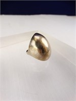 925 Sterling Silver Oval-Shaped Ring, Size 8.5