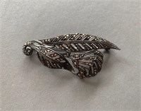 Germany Sterling Silver Antique Brooch