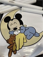 5 x Baby Mickey Decal