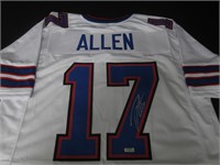 Josh Allen signed football jersey COA