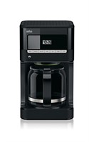 12-cup Programmable Black Drip Coffee Maker