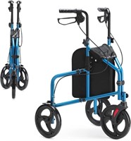 OasisSpace 3 Wheel Walker for Seniors - 10 Big Whe