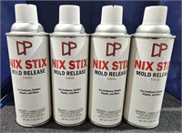 4 Cans Nix Stix Mold Release Sprays