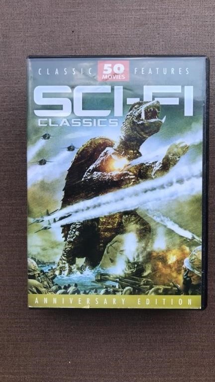 Sci-Fi Classics 50 Movie Pack DVDs