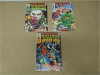 3 MARVEL SPECTACULAR SPIDER-MAN #19,21,22 BA KEY