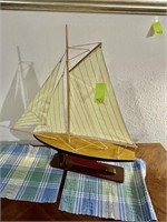 Sailboat On Stand