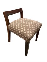 Upholstered Vanity Chair with Low Back