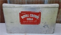 Vintage metal RC Cola best by taste test cooler
