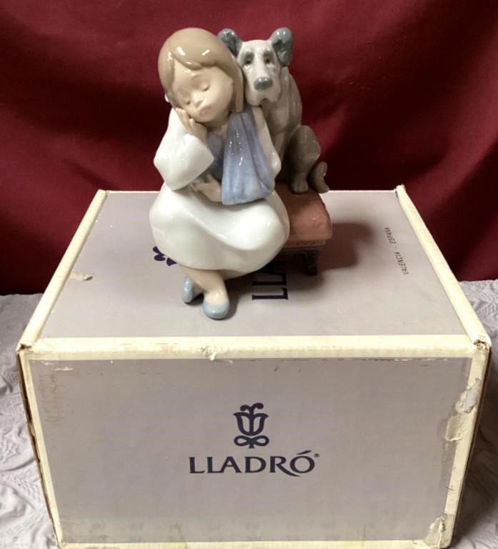 Lladro We Can’t Play #05706 In Box