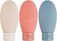 Travel Bottles Set  3 PCS  Leak Proof  60 ML